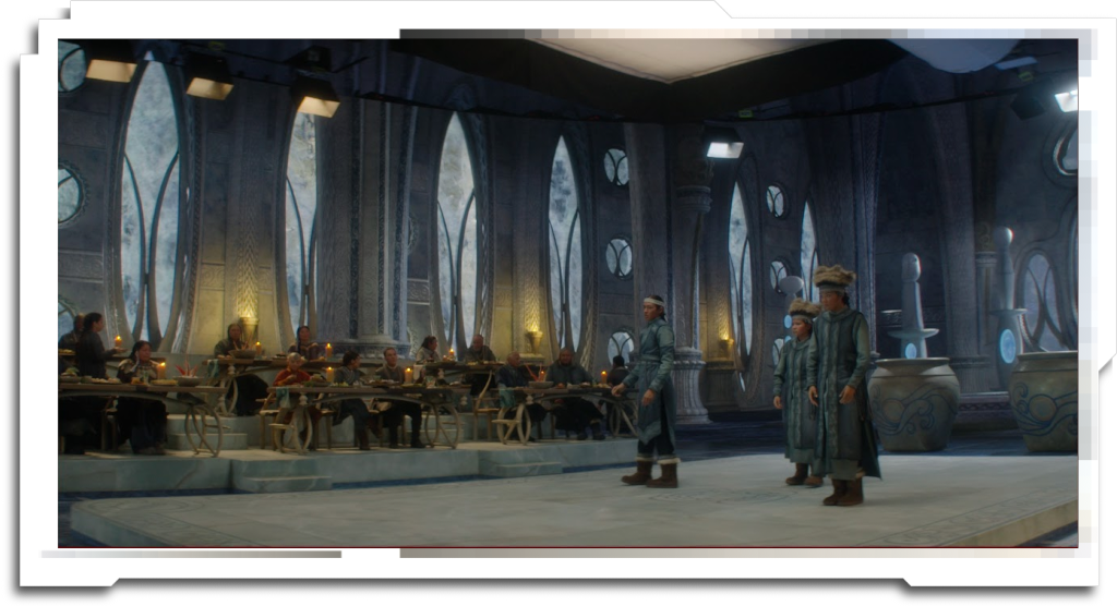 Texture, shading and lighting on Agna Qel’a throne room environment. Supervision by myself and Andrew Budyk, build by Dimension Studios.