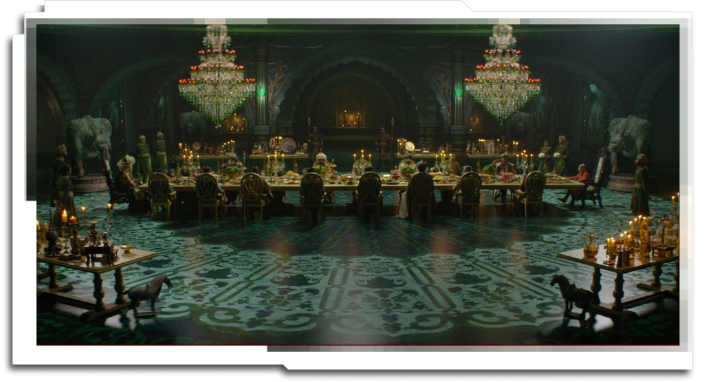 The Omashu throne room was the most successful ICVFX environment – very well suited to the scale and layout of the volume (the biggest in the world at the time). Main build by Dimension, with supervision from myself and Andrew Budyk. Optimisation and additional shader work by Bunker.