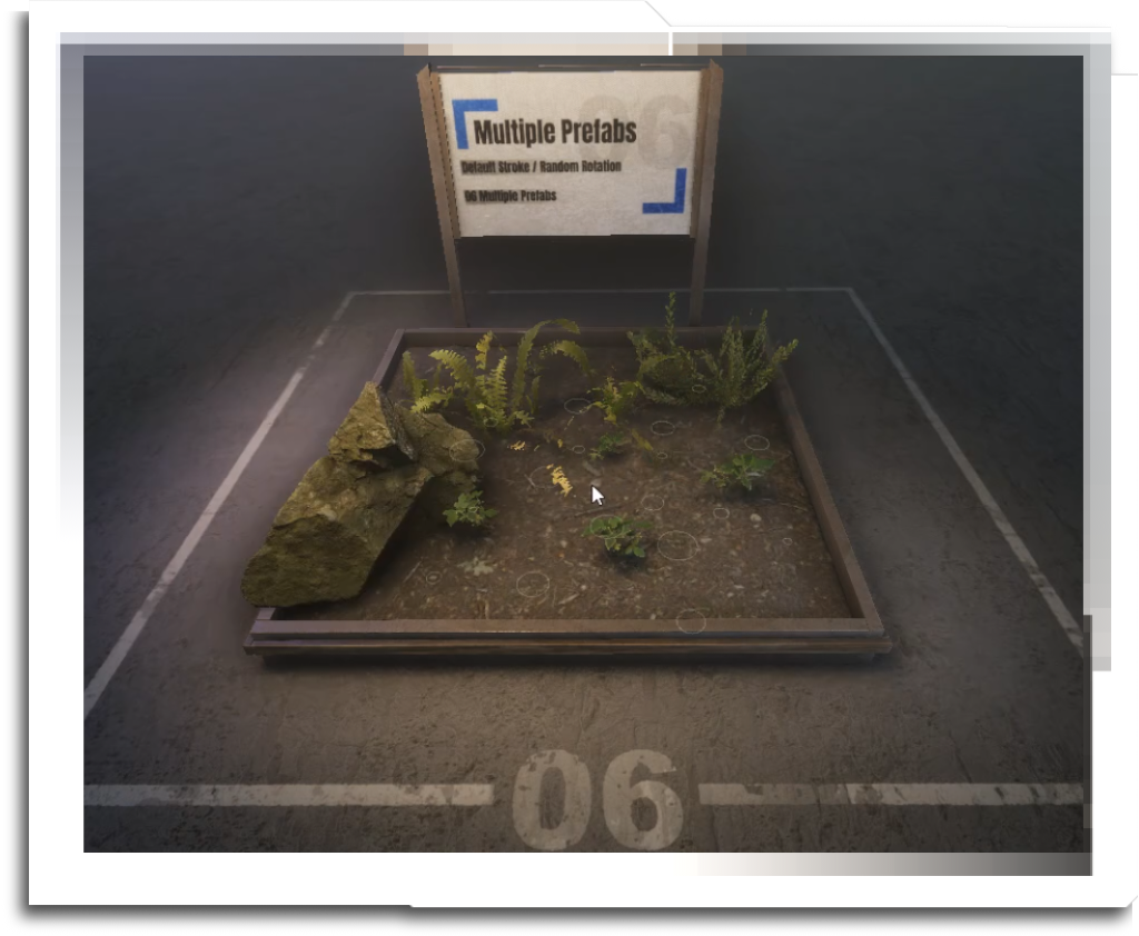 Each station demonstrated one of the features of the tool, including clustering, physical scatter and a quite advanced layer-based culling system.