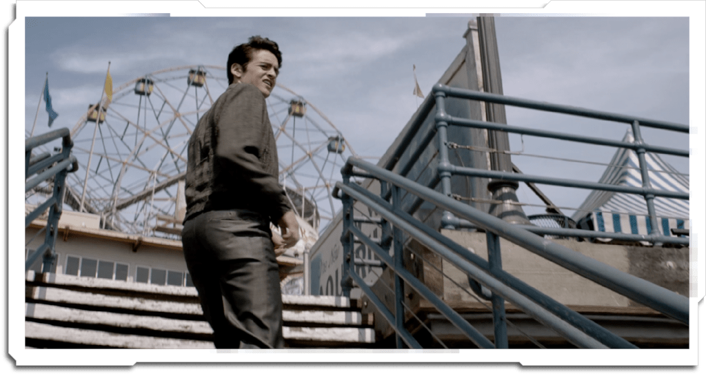 Another of the few shots I completed myself for ‘Jersey Boys’ – a Matte painting / set extension of Coney Island amusement park. Wheel and roller coaster were rendered in Modo, with models and textures by Corey Sewell and Aline Nordmark.