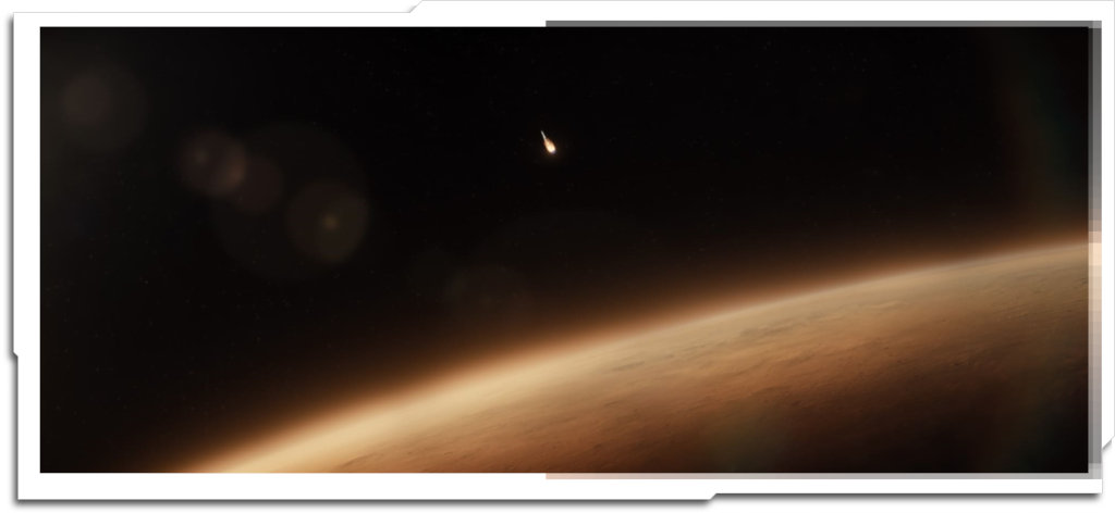 Ad Astra – 2019 A large part of MPC’s work on the show was creating planetary views from space. Terragen is an ideal tool for this, and we made heavy use of it throughout the show. This shot is a Terragen base by me, with further matte painting by Tadaomi Kawasaki.