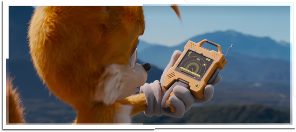 I believe this is the last shot I worked on at MPC. The far background was from a drone shoot done in Squamish by Scott Russell and augmented by Hana Hirosaka. I added the FG vegetation as set of projected cards. I was also, bizarrely, responsible for the animated UI of Tails’ handheld tracker, which was created in nuke. I would not recommend doing this…