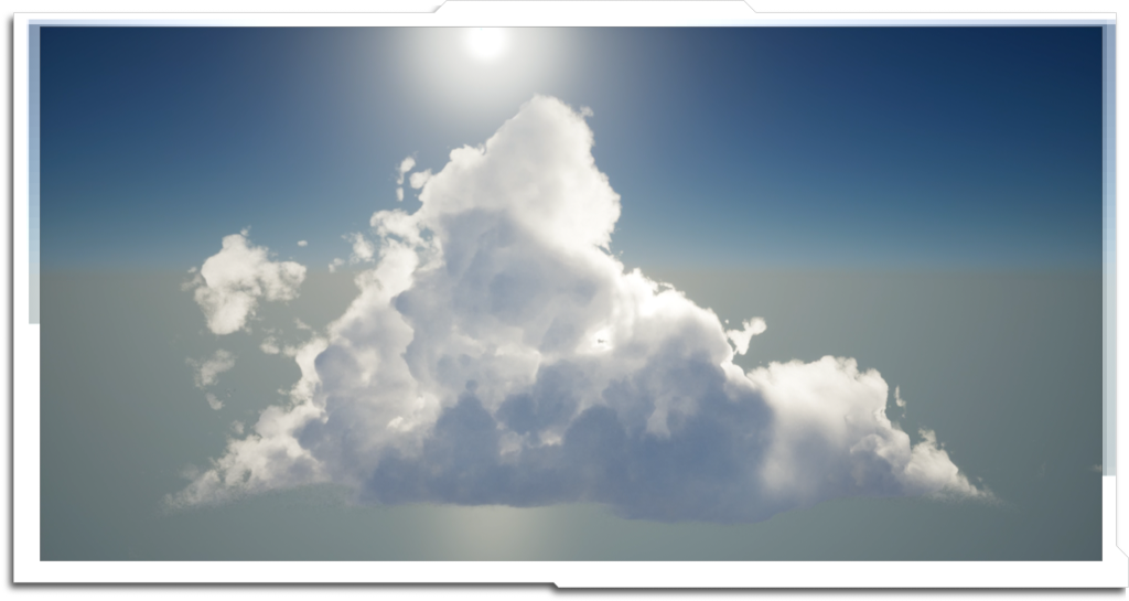 Cloud renders from Terragen, created for a ‘four point’ sprite shader in Unreal