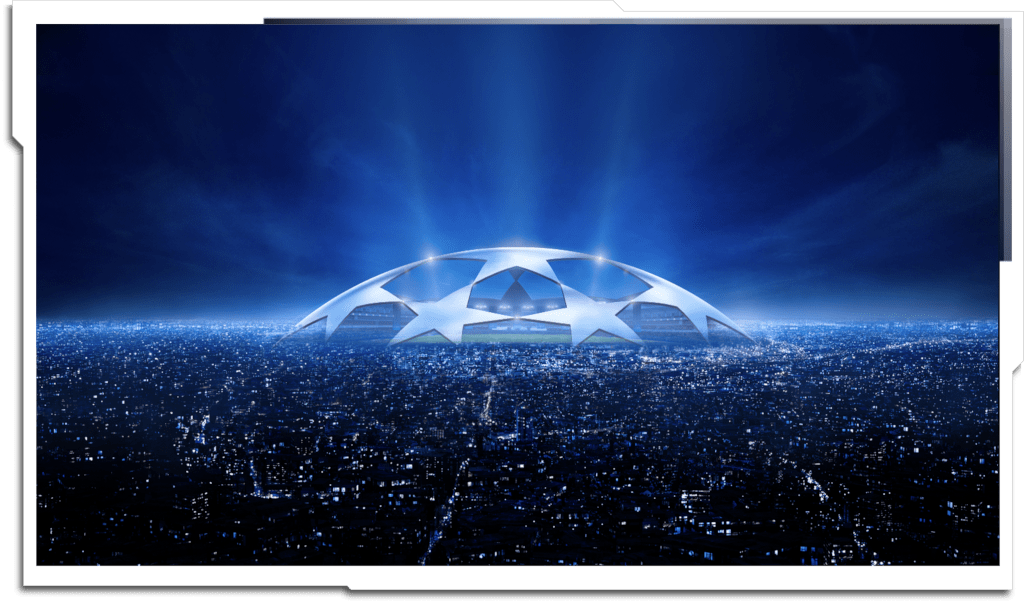 Final matte painting of the ‘Skyline’ stadium. Initial renders done in ‘Vue’.
